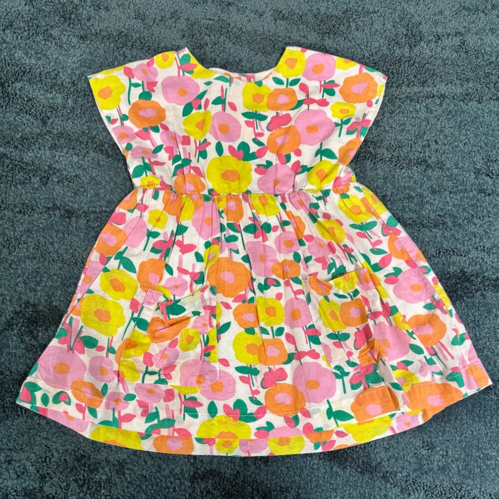 {Baby Boden} Floral Dress with Pockets, 12-18 mon